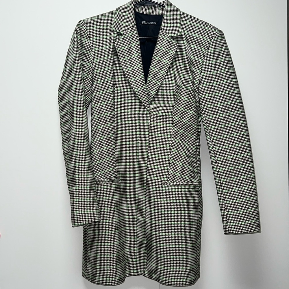 Zara Structured Blazer Dress